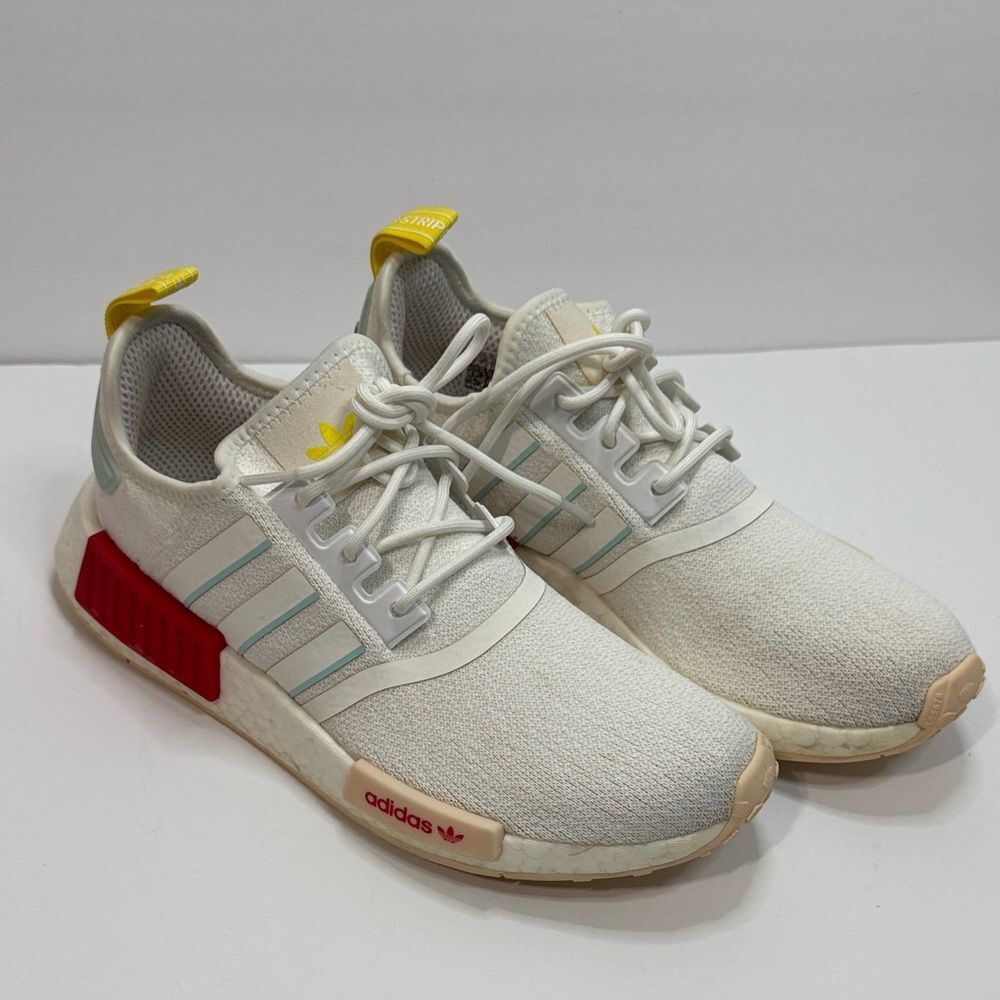 adidas NMD_R1 Withe with red and yellow